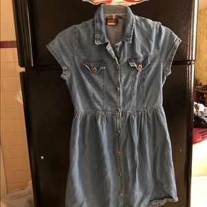 Faded glory vintage denim dress